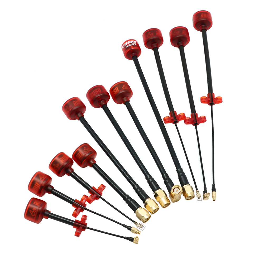 Drone Kit Long Range - Rush cereja fpv 5.8g antena lhcp