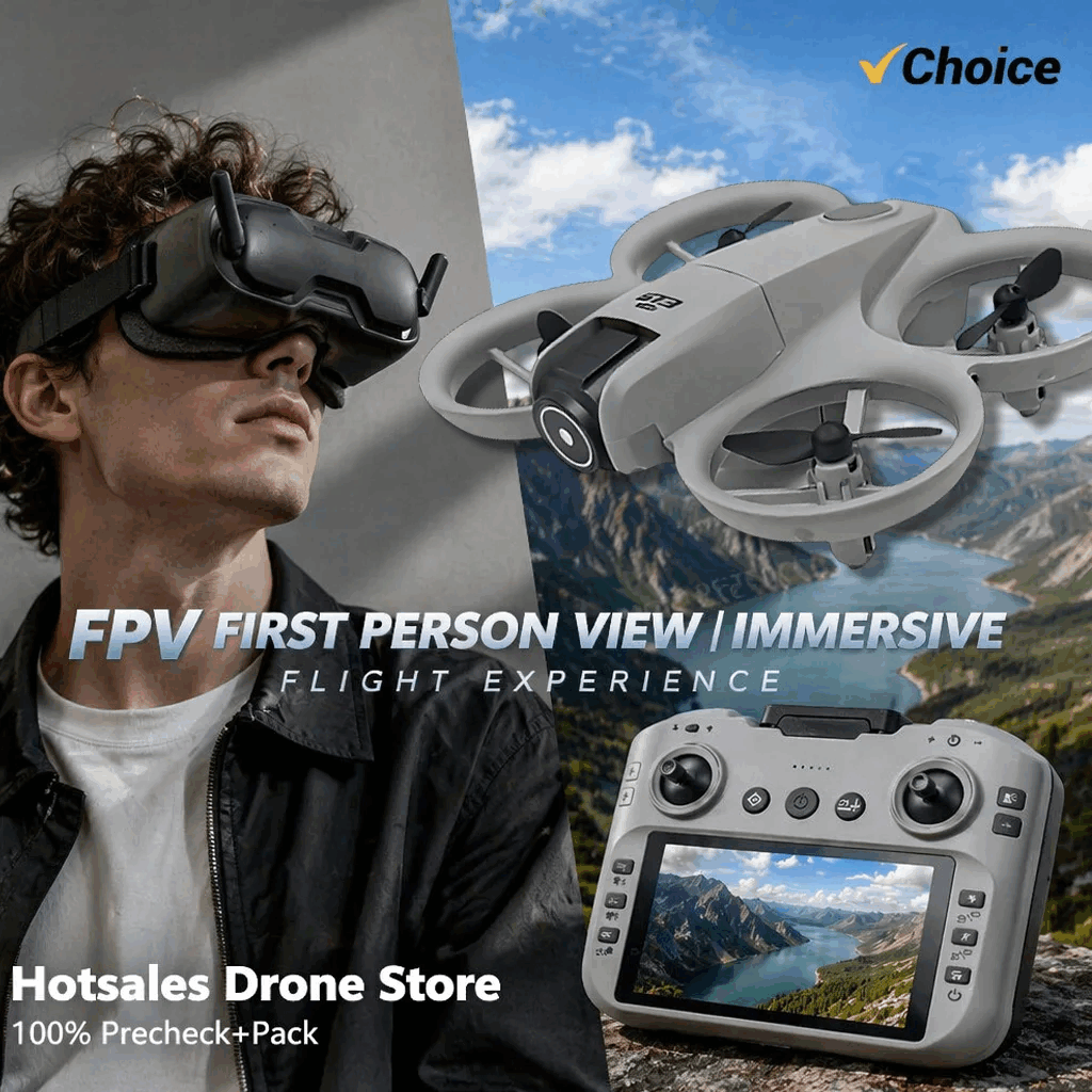 Drone Kit Tricopter - Drone Mini GT3 4K/8K HD Profissional
