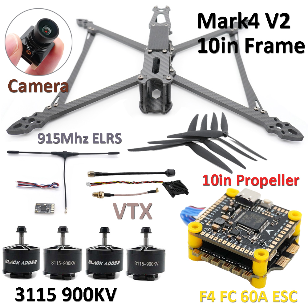 Drone Kit Octocopter - Mark4 v2 10in conjunto de combinação