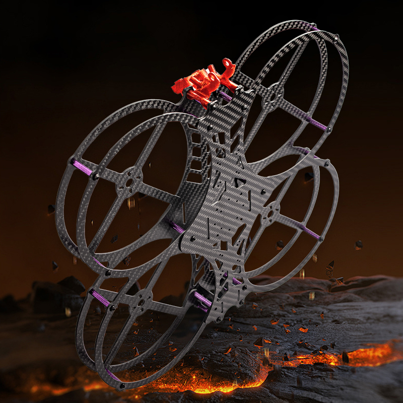 Drone Kit Octocopter - Flyroun Kit de estrutura de corrida