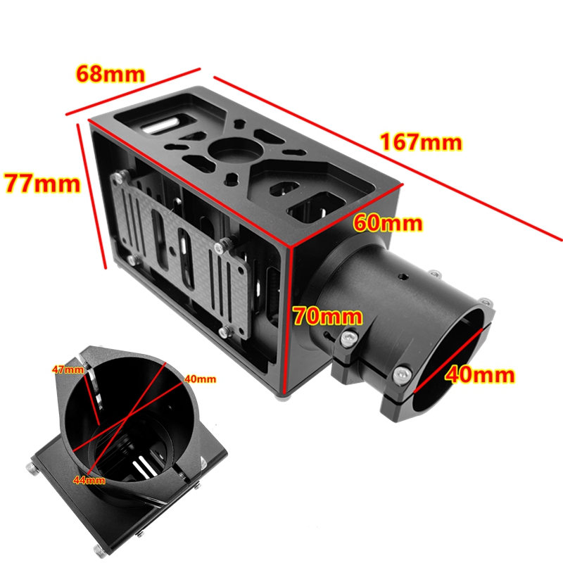 Suporte de motor de tubo de ca - Drone Kit Heavy Lift avaliação e preço