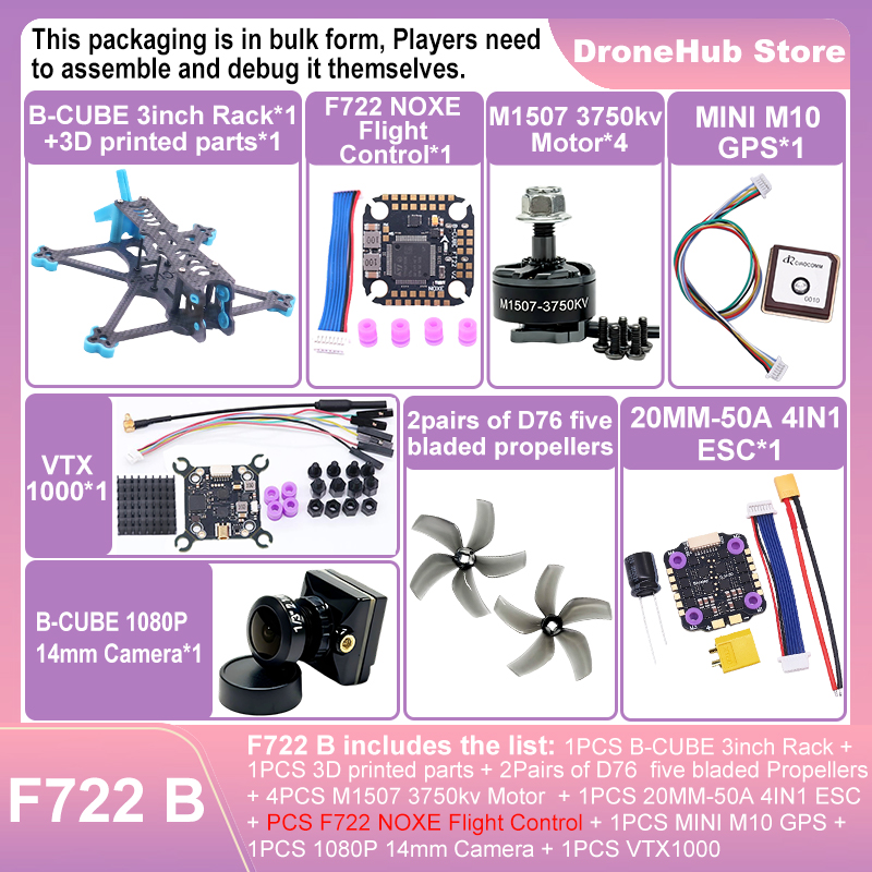 Kit de Estrutura para Drone FP - Drone Kit Octocopter avaliação e preço