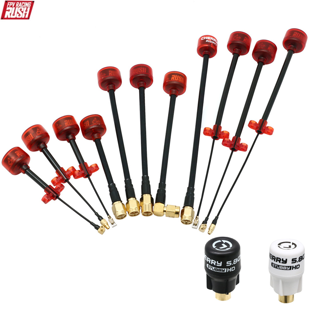 Rush cereja fpv 5.8g antena lh - Drone Kit Long Range avaliação e preço