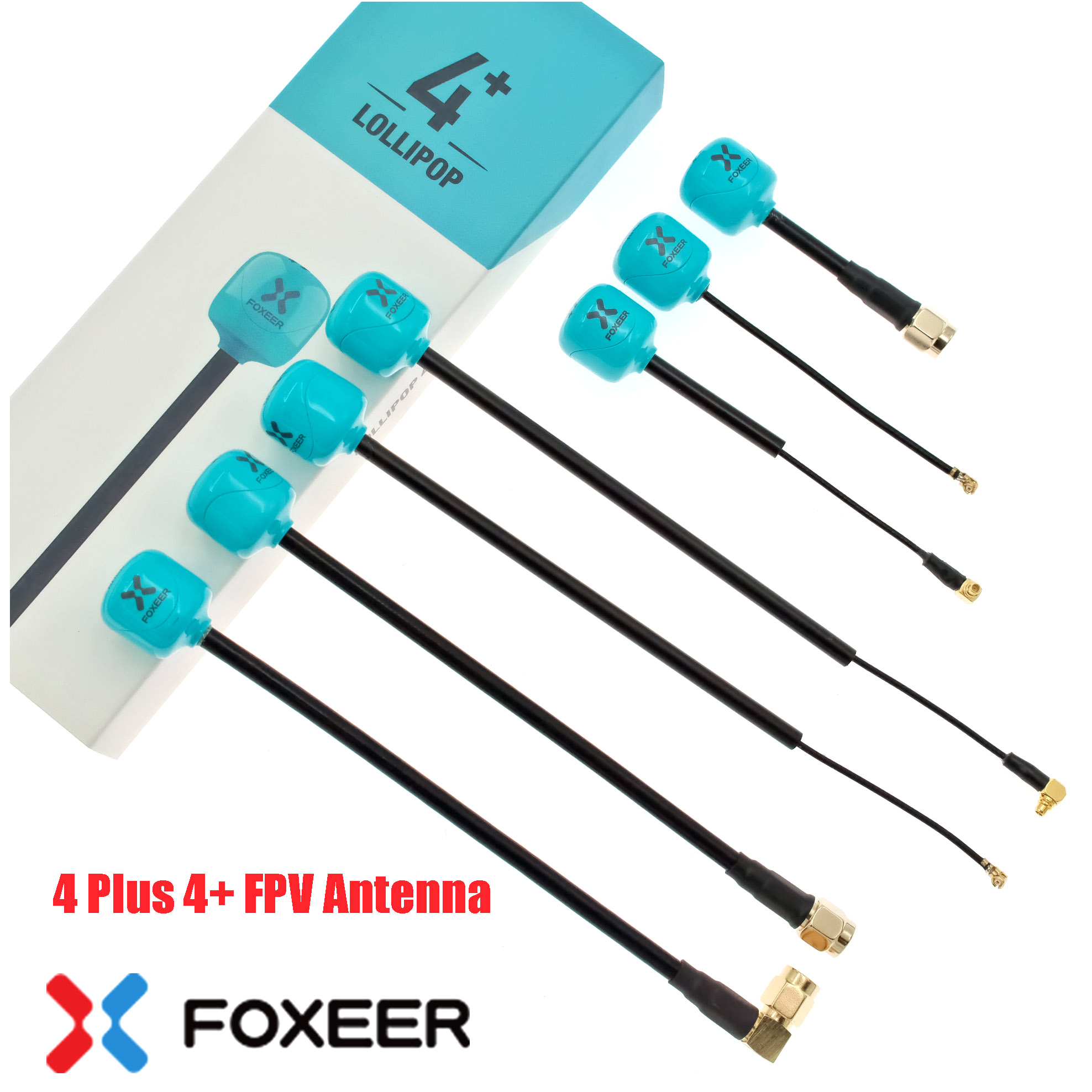 2PCS Antena FPV Foxeer Lollipo - Drone Kit Long Range avaliação e preço