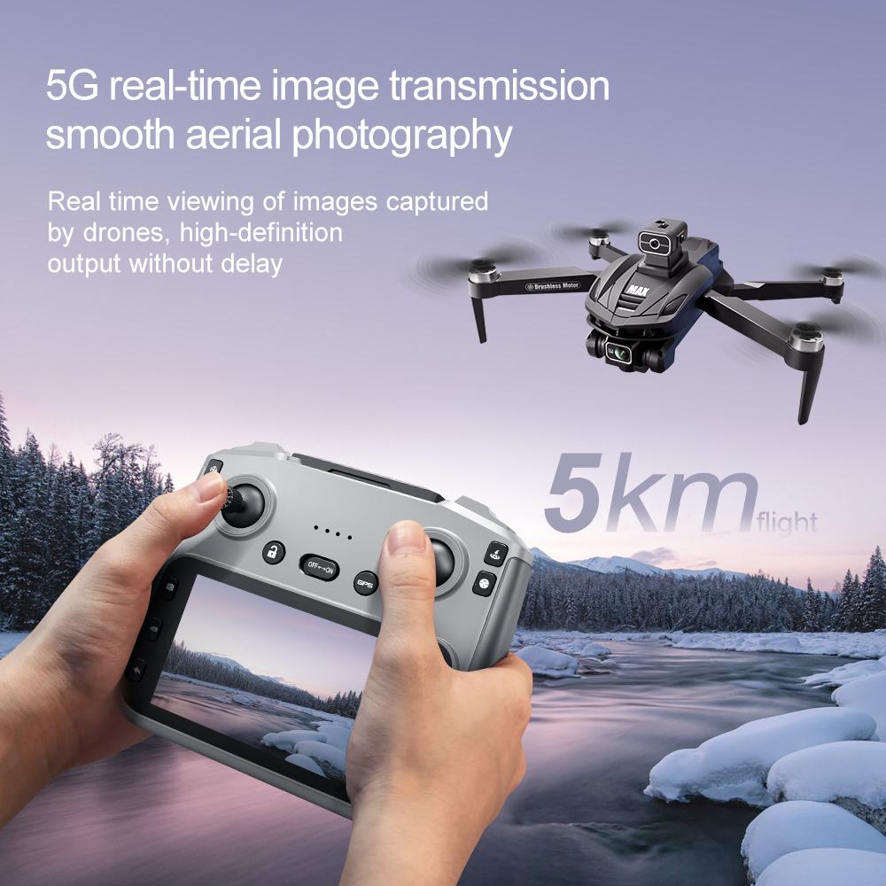 V168 PRO Max GPS Drone 8K Prof - Drone Kit Professional avaliação e preço