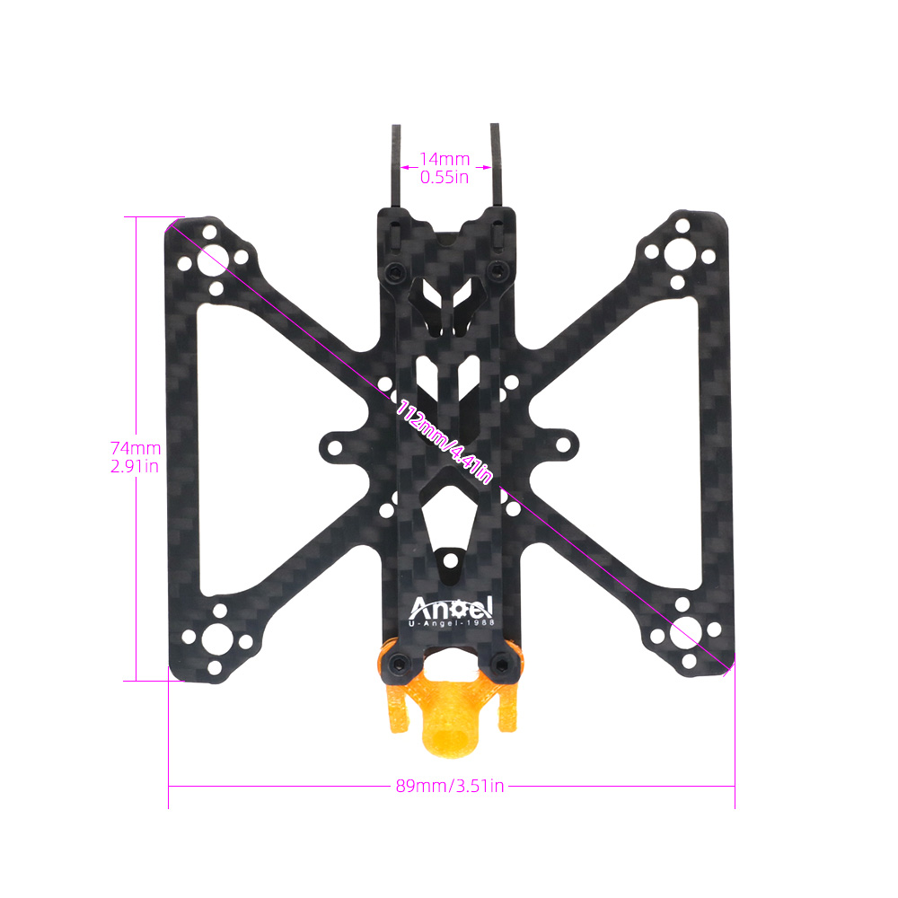 Kit de Quadro Angel20 de 2 pol - Drone Kit Build Yourself avaliação e preço