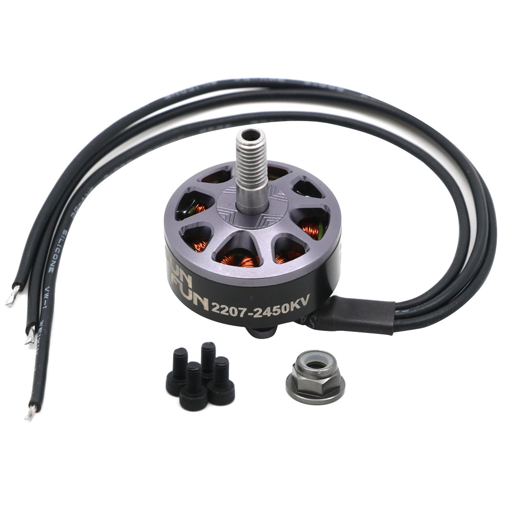 1/4 pçs conjunto sun fun 2207  - Drone Kit Beginner avaliação e preço