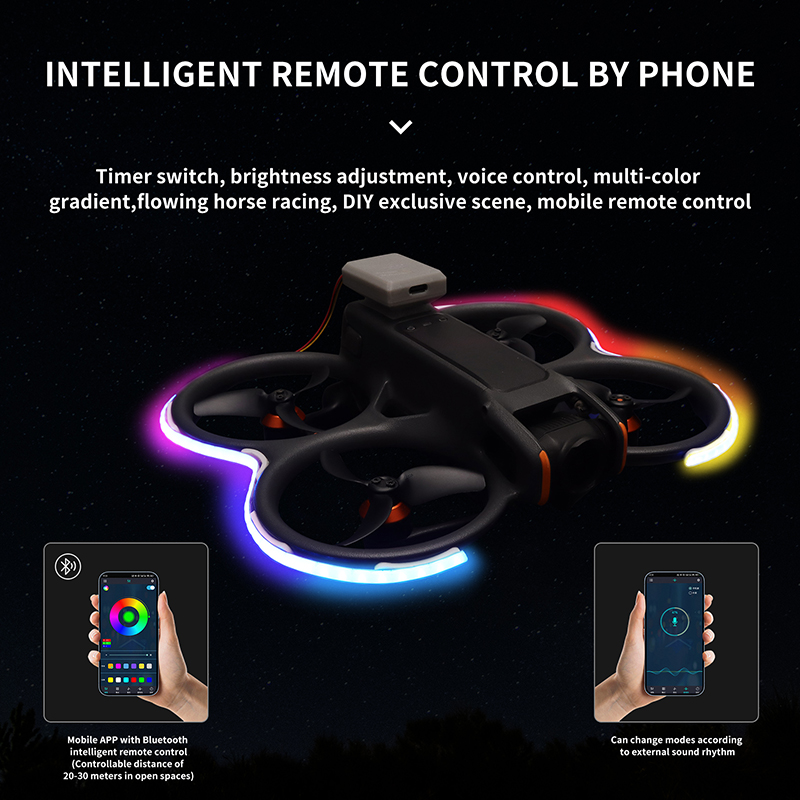 Para dji neo/avata 2/mini 4k/4 - Drone Kit Waterproof avaliação e preço