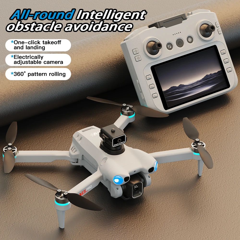 Drone AE5 Pro 8K HD com Tela d - Drone Kit Tricopter avaliação e preço