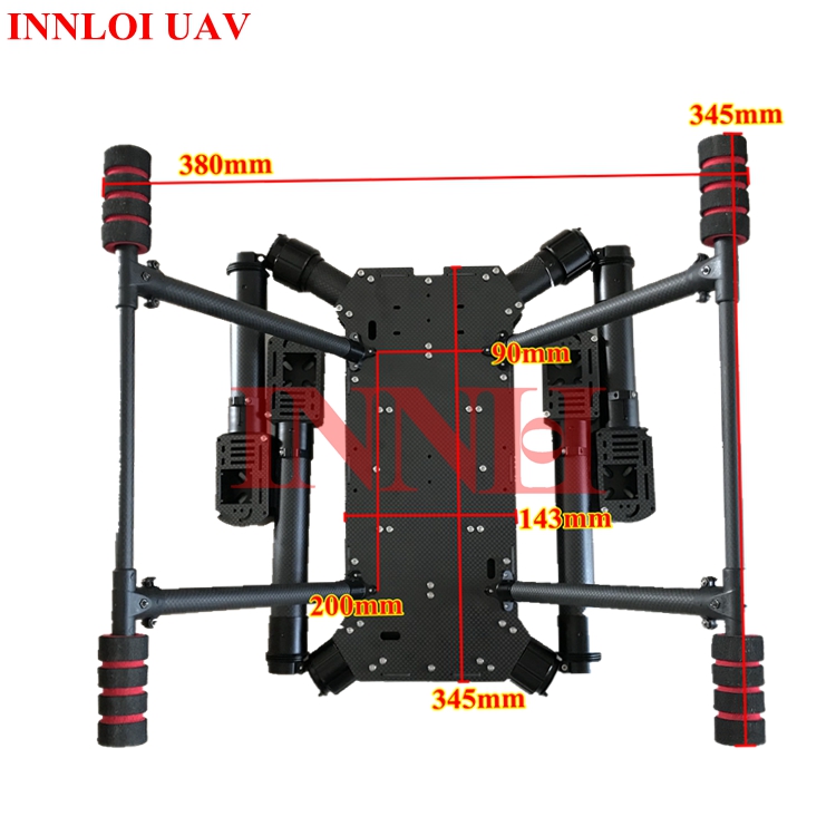 Kit de Estrutura Dobrável XAER - Drone Kit Hexacopter avaliação e preço