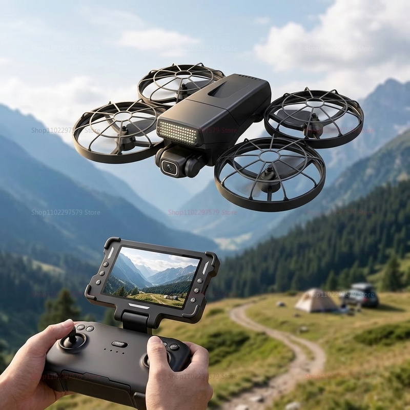 Novos Drones M8 GPS 8K Profiss - Drone Kit With Camera avaliação e preço