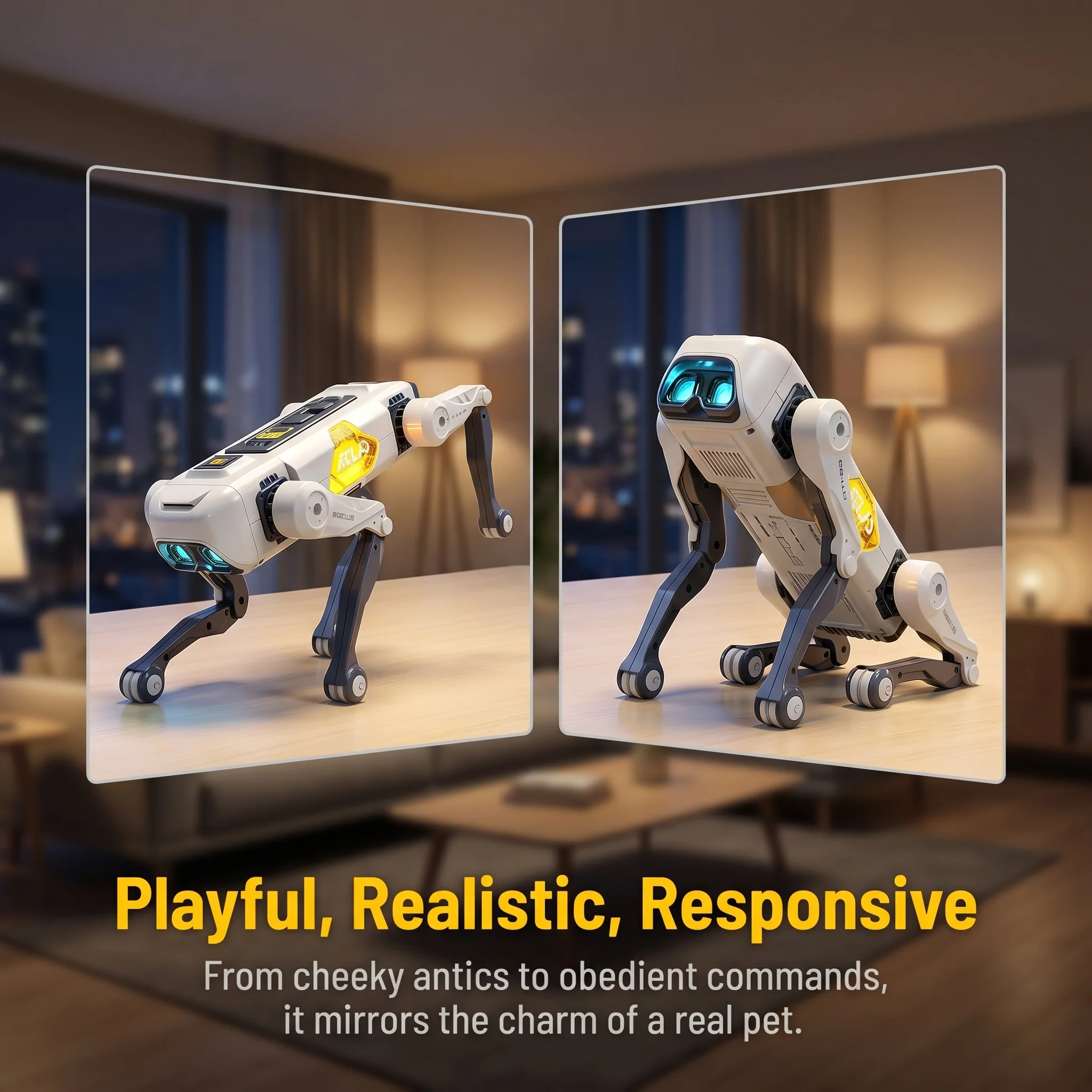 Cão Robô Inteligente com IA, C - Drone Kit With Camera avaliação e preço