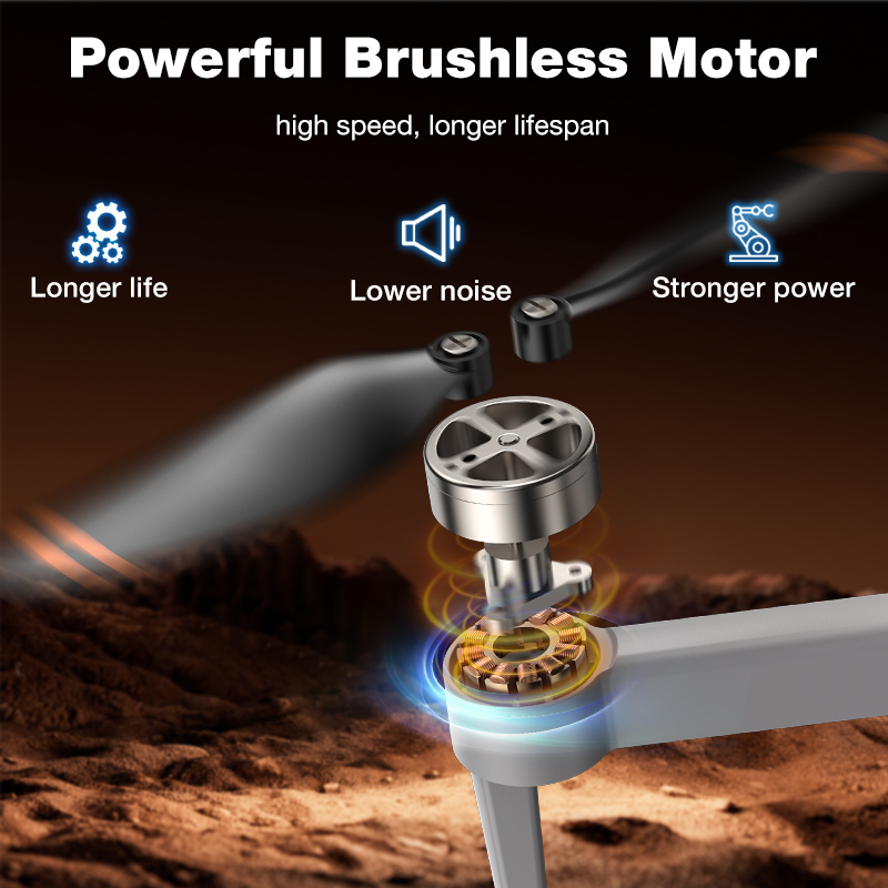 NOVO Drone L017 Pro Brushless  - Drone Kit Professional avaliação e preço