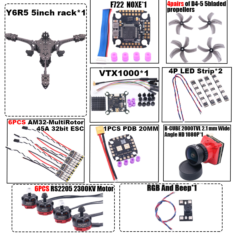 Kit de Estrutura de Drone FPV  - Drone Kit Octocopter avaliação e preço