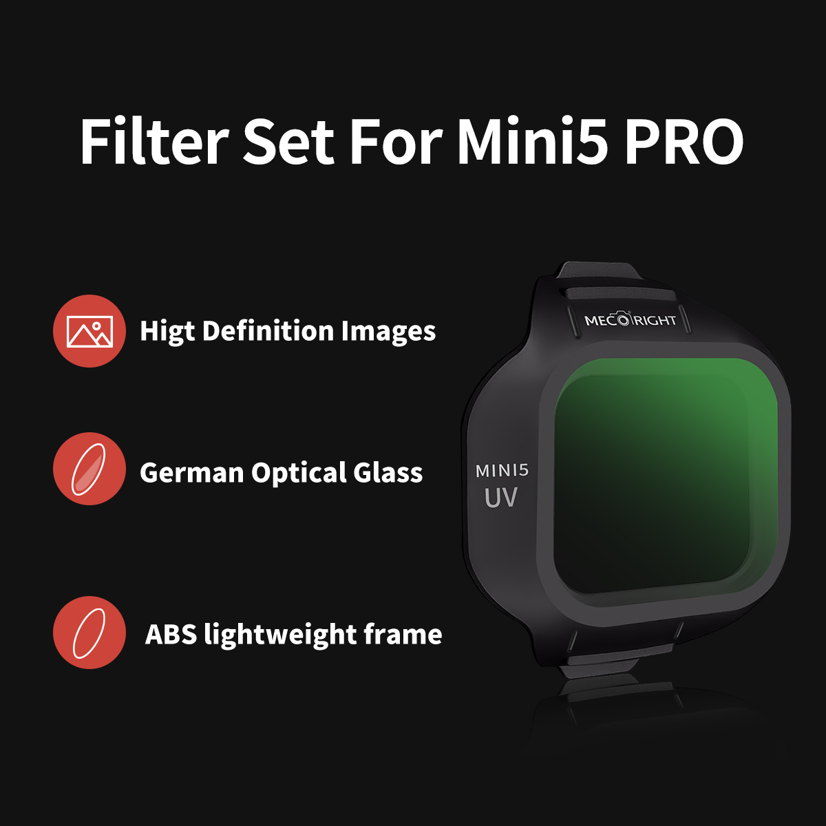 Conjunto de Filtros Mecoright  - Drone Kit Beginner avaliação e preço